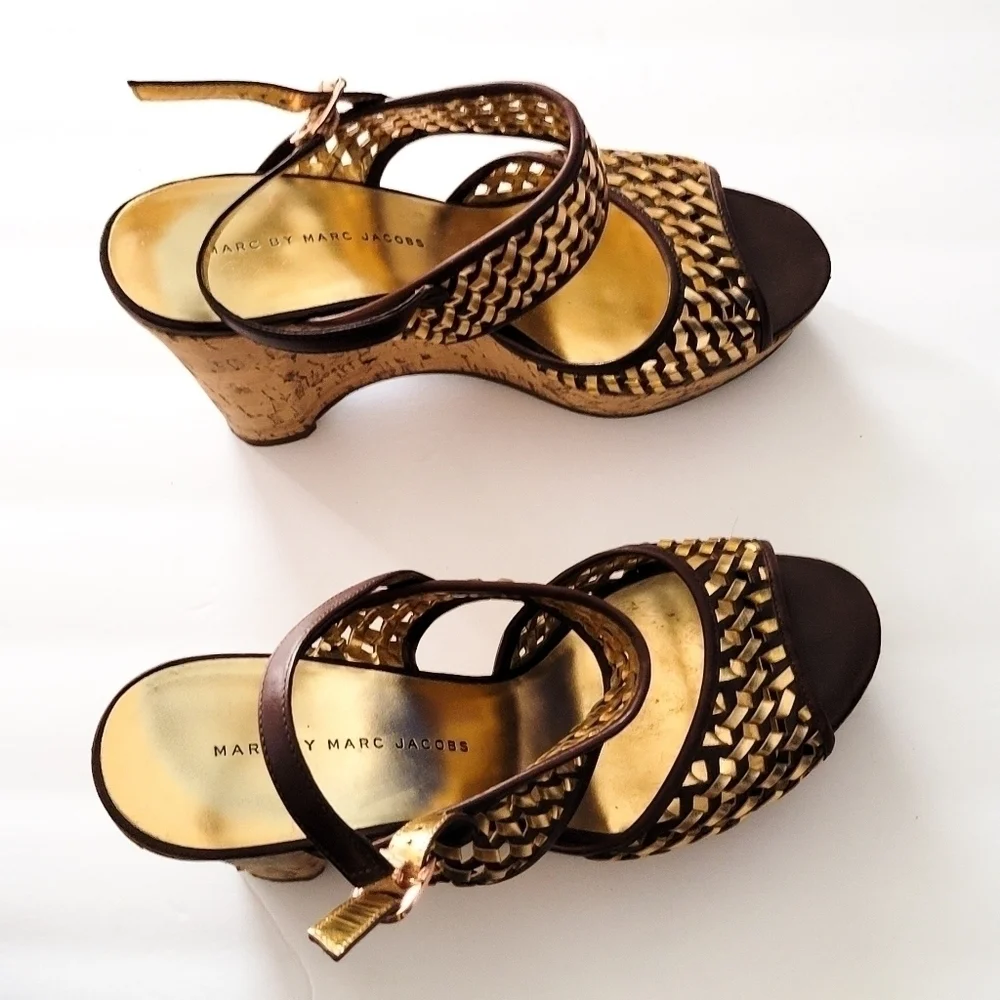 Marc by marc jacobs wedges Size 38 or 7.5